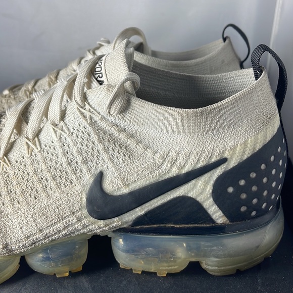 Nike Air Vapormax Flyknit 2 White Black Reverse Orca Mens Size 10 942842-103 - Picture 7 of 11